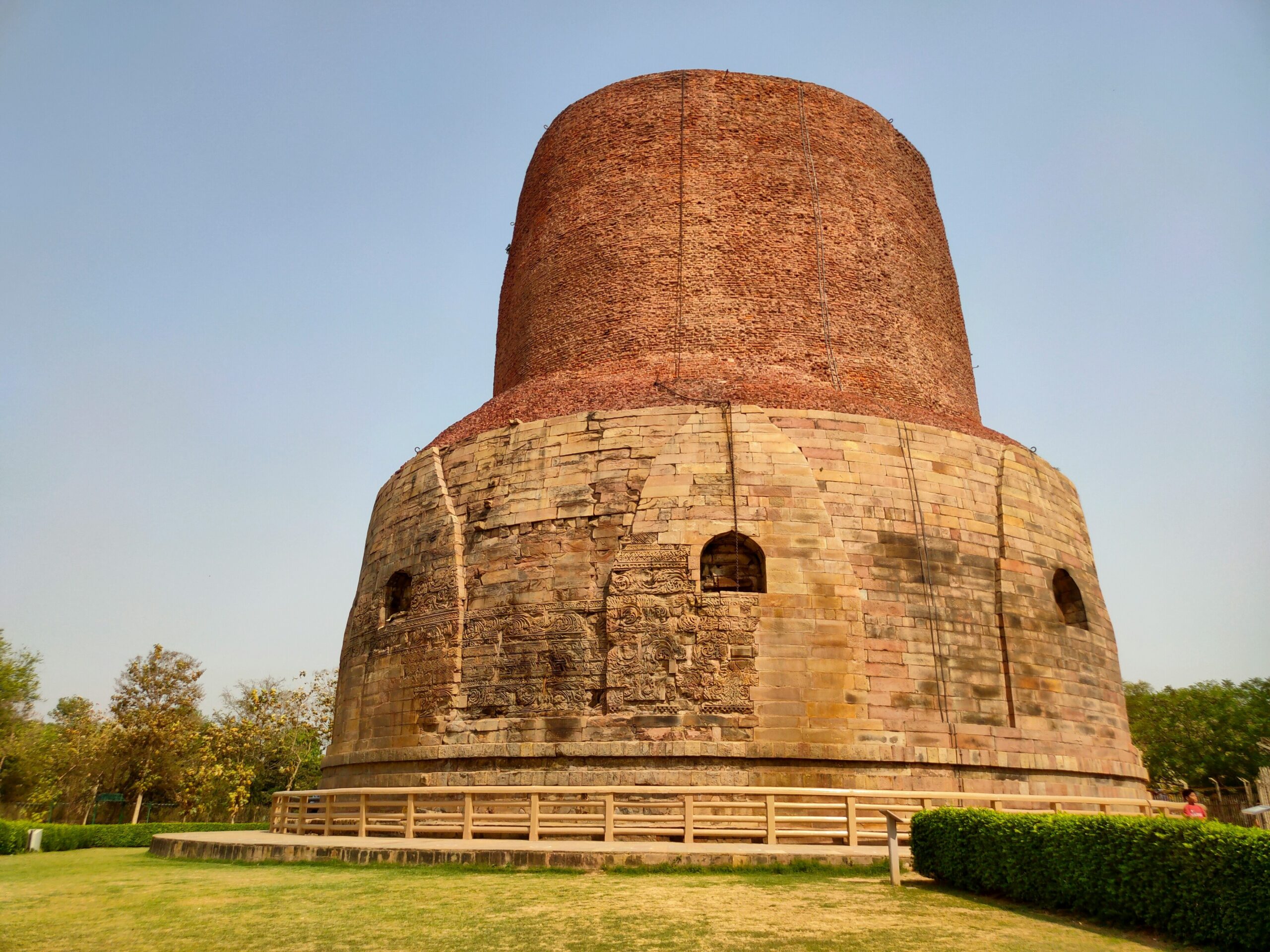 Dhamek Stupa in Sarnath during the Buddhist Pilgrimage Tour