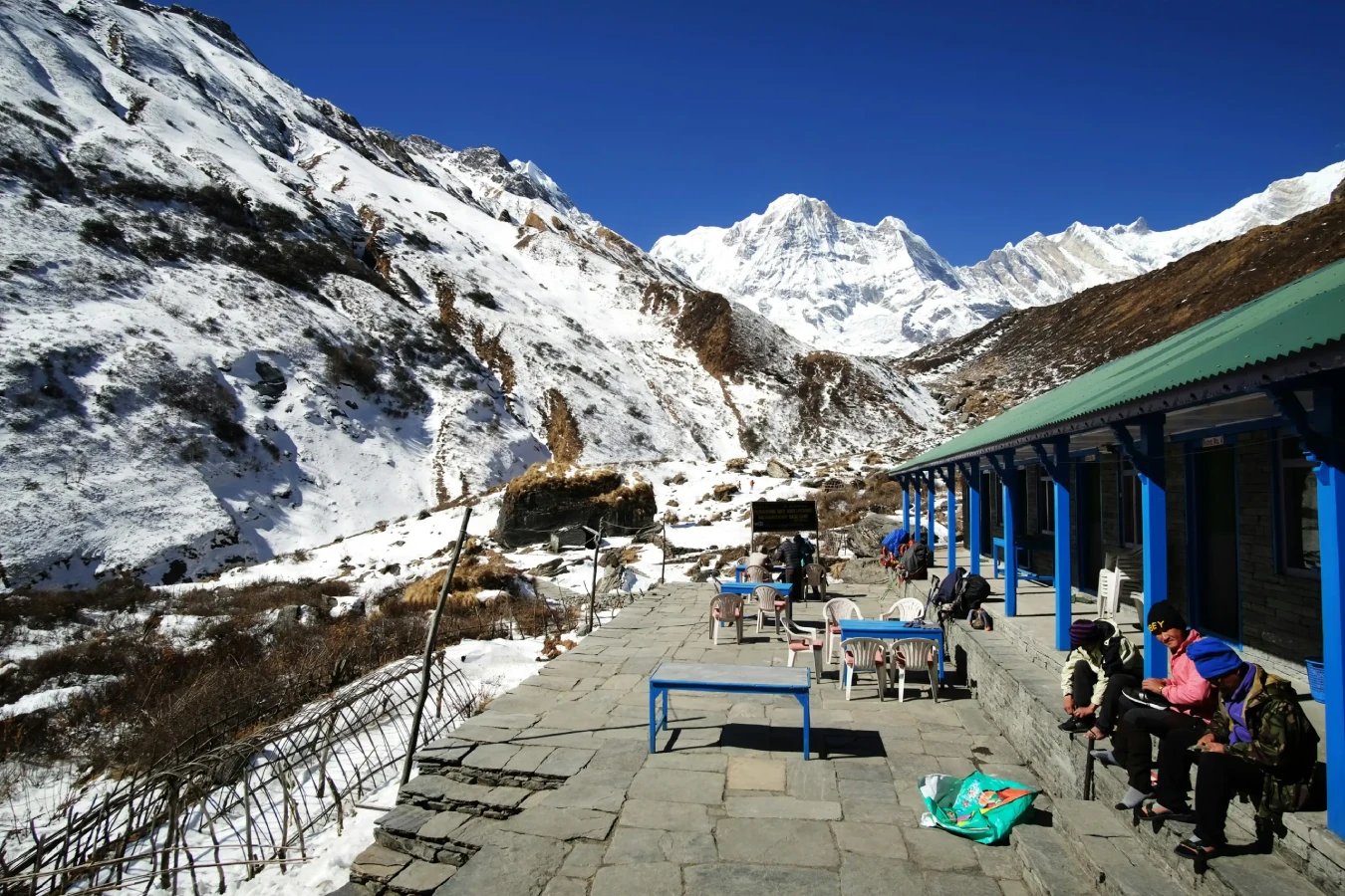 Narchyang on the way to Annapurna Base Camp