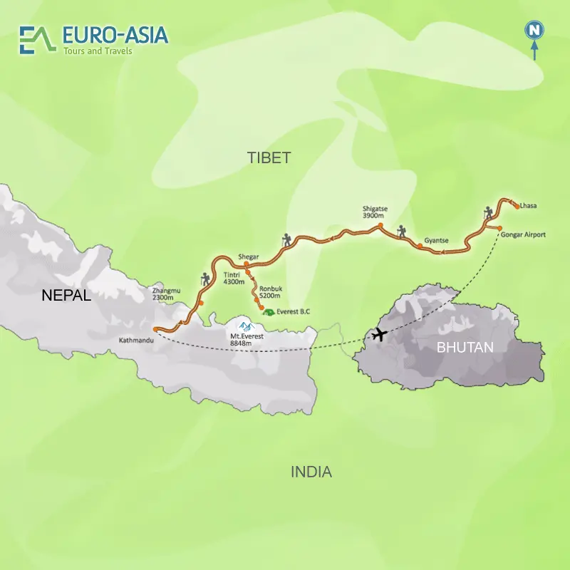 lhasa-ebc-trek-map
