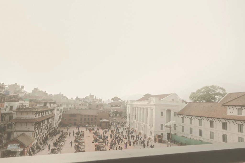 Polluted City