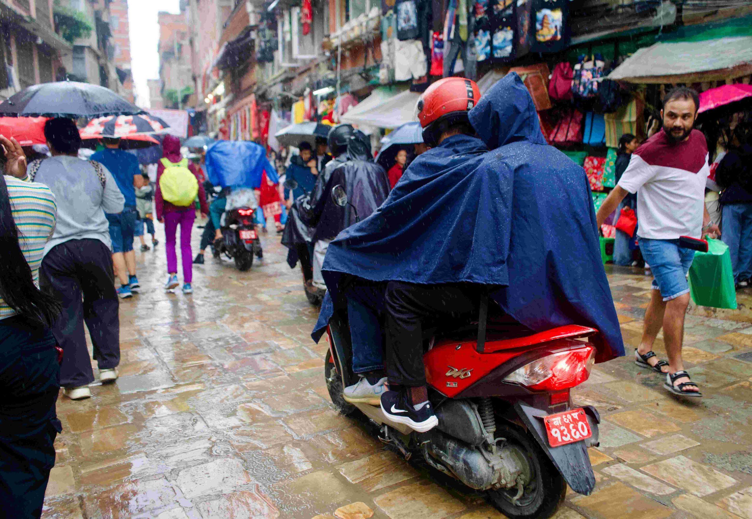 Guided Kathmandu food tour in Asan Market